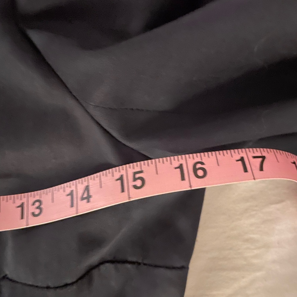 Gerard Darel Cotton Classic Trench Coat Navy Double Breasted Belted Lined - Picture 6 of 8